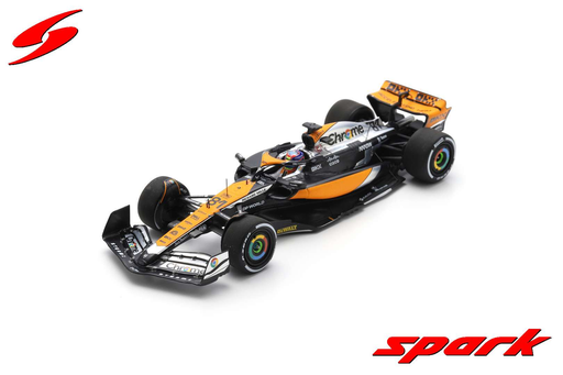 [SPK S8594] Spark : McLaren MCL60 │ No.81 McLaren 4th British GP 2023 Oscar Piastri