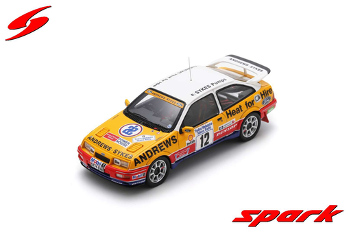 [SPK S8711] Spark : Ford Sierra RS Cosworth │ No.12 Winner Manx International Rally 1989 R. Brookes – N. Wilson