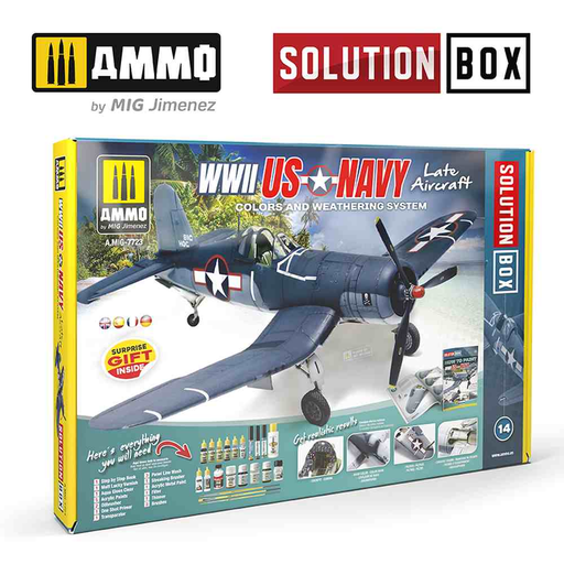 [AMO MIG-7723] Ammo Mig : Set Pour WWII US NAVY WWII LATE