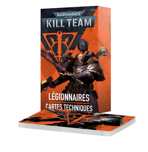 [GAW 103-60] Kill Team : Légionnaires - Cartes techniques [FR] │ Warhammer 40.000