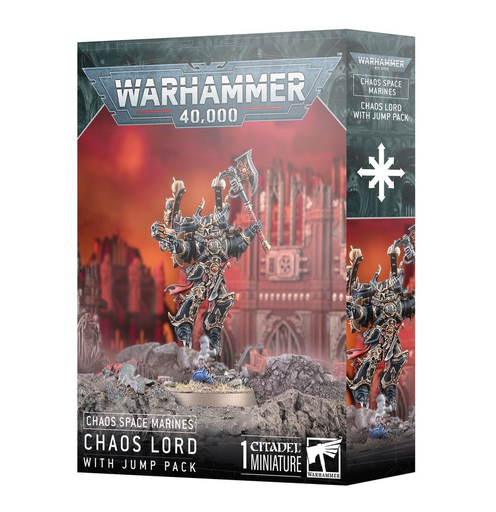 [GAW 43-101] Chaos Space Marines : Chaos Lord with Jump Pack │ Warhammer 40.000