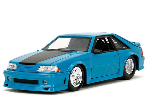 [JAA 34922] Jada : Ford Mustang GT │ Bleu - 1989