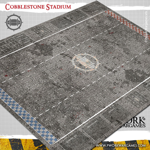 [PWW BB00300N] Pwork Wargames : Cobblestone  Stadium │ Bloodbowl - Mouse Pad (copie)