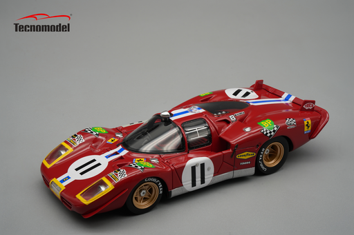 [TECNO TM43-01E] Tecnomodel : Ferrari 512S Filippinetti NART │ No.11 24h Du Mans 1970 