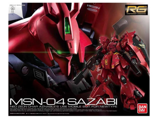 [BAI 5061605] Bandai : MSN-04 Neo Zeon Char Aznable's Use Mobile Suit Sazabi [RG][1/144]