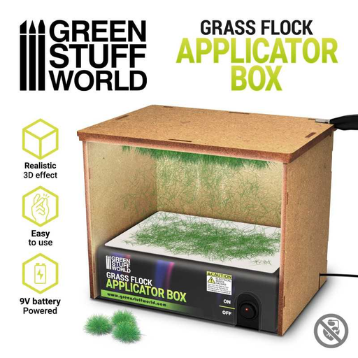 [GSW 2798] Green Stuff : Grass Flock Applicator Box