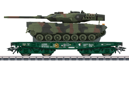 [MKN 48871] Marklin : Wagon Rlmmps avec Char Leopard 2A6