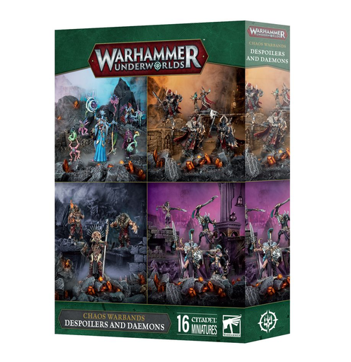 [GAW 34-005] Chaos Warbands : Despoilers and Daemons │ Warhammer Underworlds