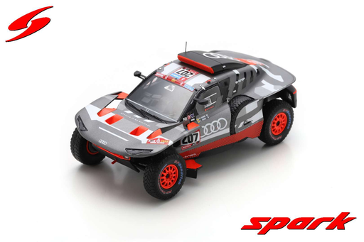 [SPK S4558] Spark : Audi RS Q e-tron │ No.207 Dakar Rally 2023 C. Sainz - L. Cruz