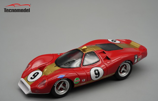 [TECNO TM43-31D] Tecnomodel : Ford P68 │ No.9 1000Km Spa 1968 - F.Gardner / H.Hahne 