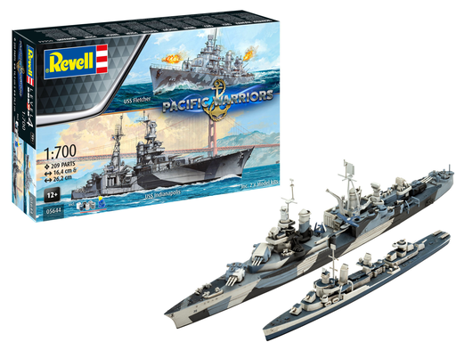 [REV 05644] Revell : Pacific Warriors Fletcher - Indianapolis avec peinture 