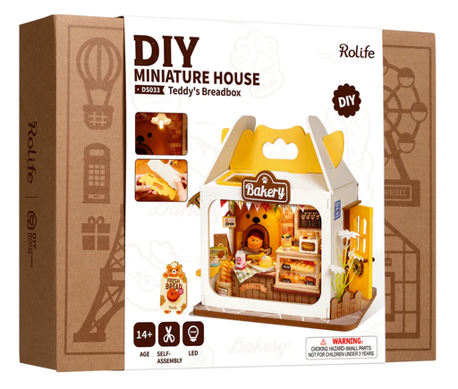 [RLF DS033] Rolife : DIY Miniature House "Tedd's Breadbox"