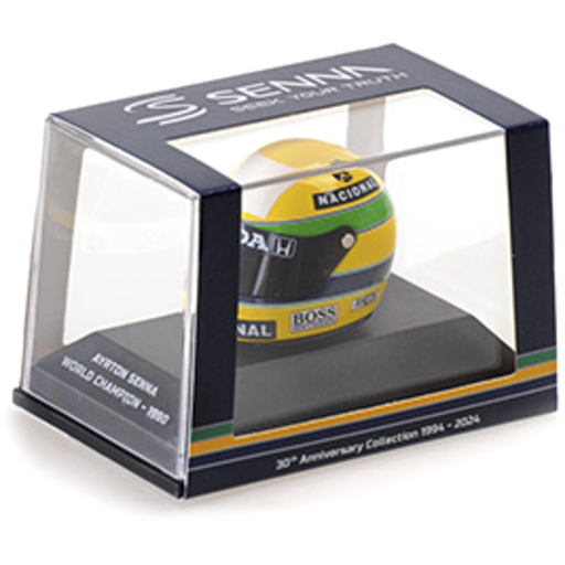 [MNC 540309027] Minichamps : Casque Ayrton Senna World Champion 1990