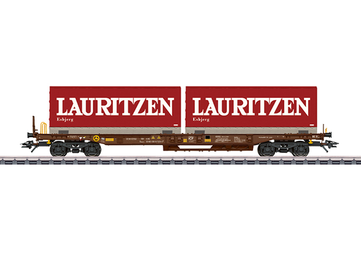 [MKN 47439] Marklin : Wagon porte containeurs "Lauritzen"