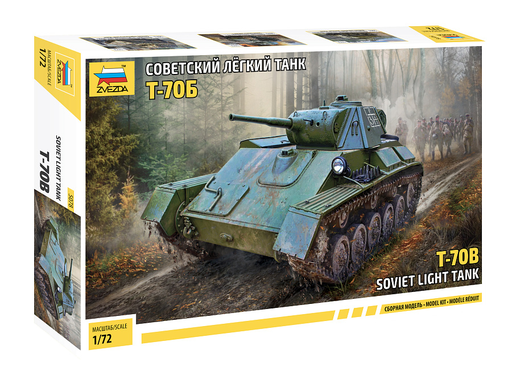 [ZVE 5078] Zvezda : T-70B Light Tank