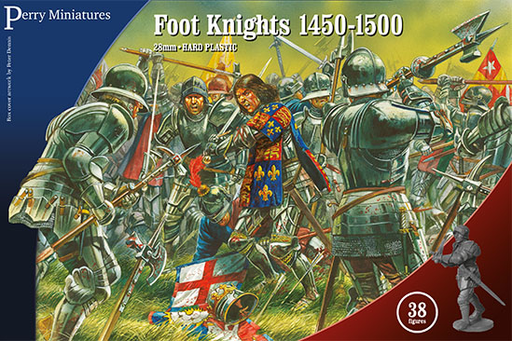 [PEM WR50] Perry Miniatures : Foot Knights 1450-1500 • 28mm