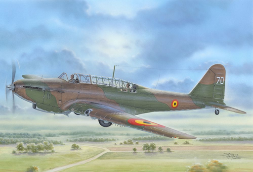 [AZU FR0046] Azur : Fairey Battle Mk.I 'in Belgium"