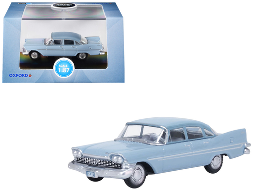 [OXF 87PS59003] Oxford : Plymouth Savoy Sedan │ 1959 Bleu 