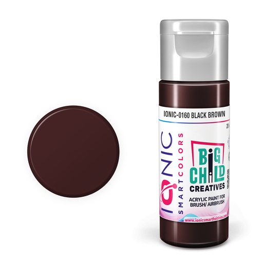 [MIG IO-0160] Ammo Mig : BLACK BROWN 20 ML 