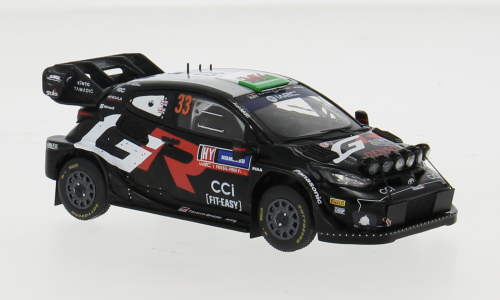 [IXM RAM925] Ixo Models : Toyota GR Yaris hybrid │ No.33 Rally Sweden 2024 - E.Evans / S.Martin 