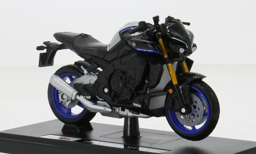 [MAI 39300-23090] Maisto : Yamaha MT-10 SP │ Noir & Bleu 