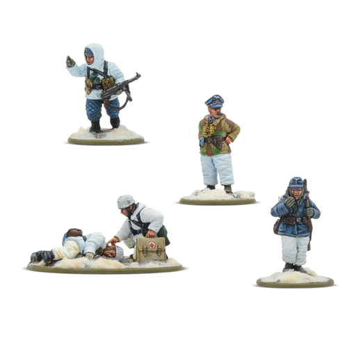 [WLG 403212102] Fallschirmjager (Winter) : Weapons Teams │ Bolt Action