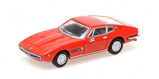 [MNC 870123020] Minichamps : Maserati Ghibli Coupe 1969 Rouge