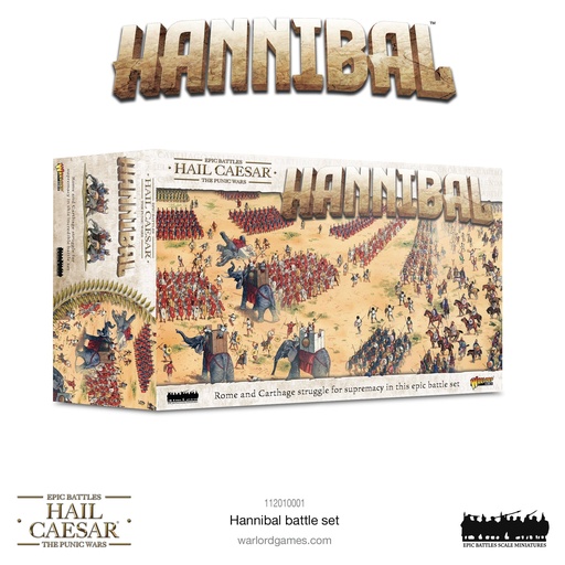 [WLG 112010001] Hail Caesar Epic Battles : Hannibal Battle-Set