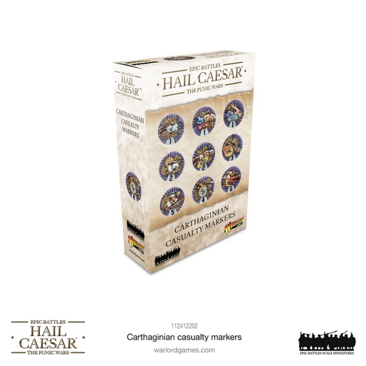 [WLG 112412202] Hail Caesar Epic Battles : Carthaginian Casualty Markers