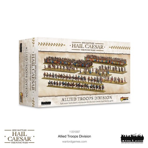 [WLG 112010007] Hail Caesar Epic Battles : Allied Troops Division