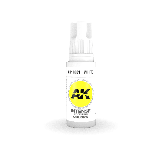 [AK 11001] Ak : White 17ml │ 3rd Generation Acrylique