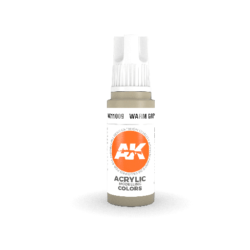 [AK 11009] Ak : Warm Grey 17ml │ 3rd Generation Acrylique