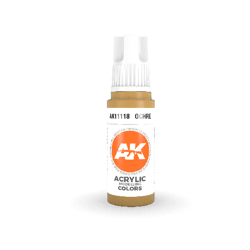 [AK 11118] Ak : Ocher 17ml │ 3rd Generation Acrylique