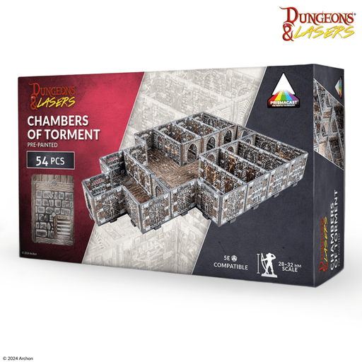 [ARS DNL0091] Dungeons & Lasers : Chambers of Torment (prépeint) │ Dungeons & Dragons 5E Compatible