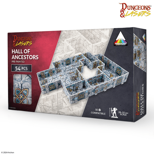 [ARS DNL0092] Dungeons & Lasers : Halls of Ancestors (prépeint) │ Dungeons & Dragons 5E Compatible