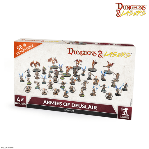 [ARS DNL0096] Dungeons & Lasers : Armies of Deuslair │ Dungeons & Dragons 5E Compatible