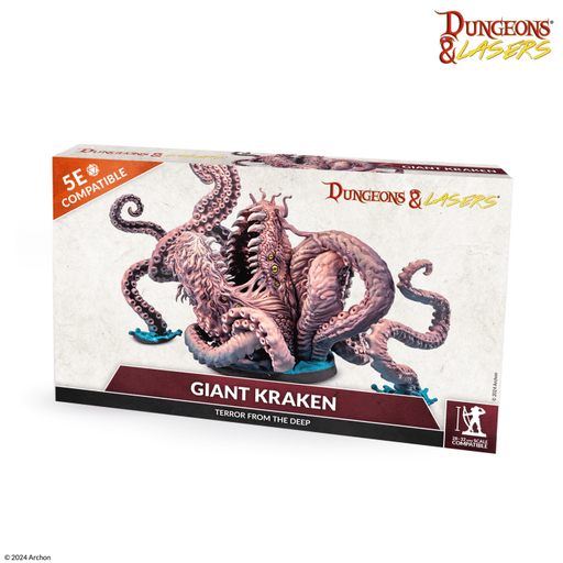 [ARS DNL0097] Dungeons & Lasers : Giant Kraken │ Dungeons & Dragons 5E Compatible