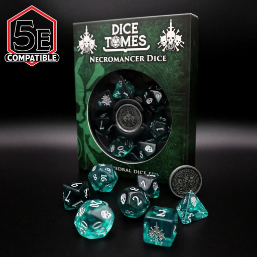 [AGM AGPS010] Artefact Games : Set De Dés D&D - Nécromancien