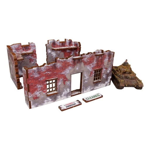 [MAS H00218] MicroArt Studio : Pre-painted Winter Ruin 1