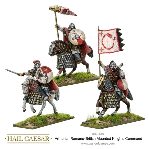 [WLG 103013206] Hail Caesar : Arthurian Romano - British Mounted Knight Command