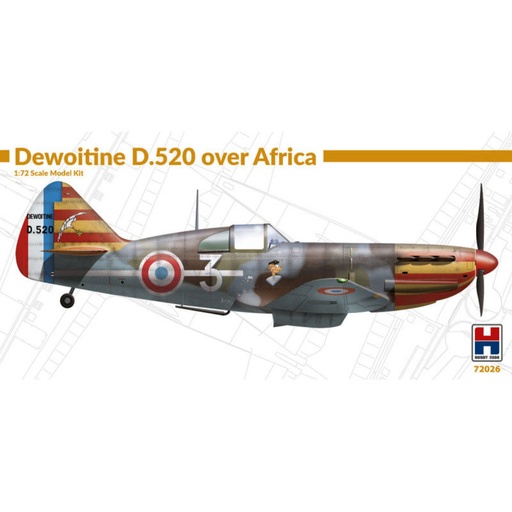 [HO2 72026] Hobby2000 : Dewoitine D.520 over Africa