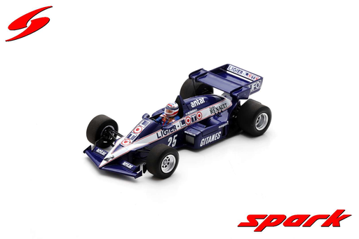 [SPK S7416] Spark : Ligier JS23 │ No.25 Brazil GP 1984 François Hesnault