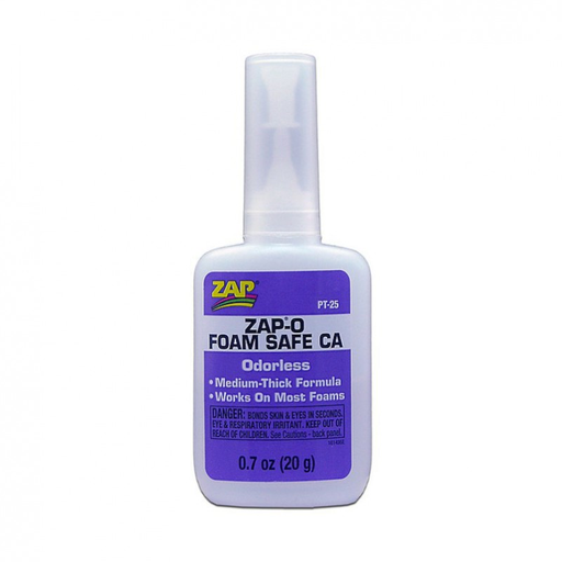 [ZAP PT-25] ZAP : Colle Cyano Odorless Zap-O Foam Safe 20gr