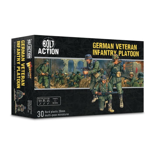 [WLG 402013103]  German Veteran Infantry Platoon │ Bolt Action