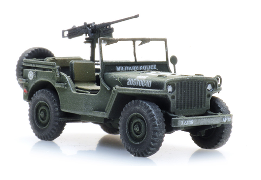 [ATE 6870580] Artitec : US Jeep Willys Avec Mitrailleuse 