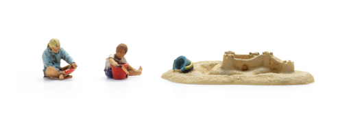 [ATE 5870103] Artitec : Enfants avec château de sable