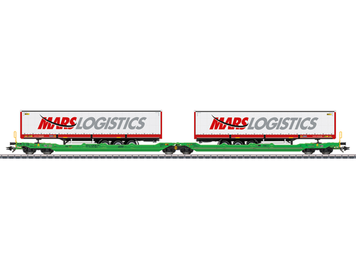 [MKN 47473] Marklin : Wagon sdggmrss double MARSLogistic CFL