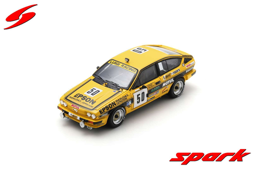 [SPK SB421] Spark : Alfa Romeo GTV 6 │ No.50 24H Spa 1984 Epson - Boucher - "Spiffero" - Maillien