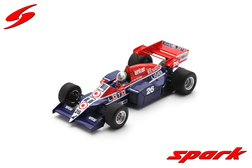 [SPK S7420] Spark : Ligier JS23B │ No.26 European GP 1984 Andrea de Cesaris