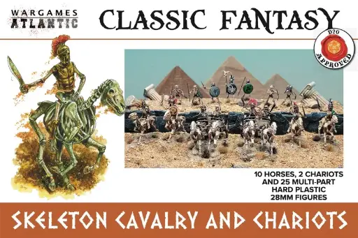 [WAA CF007] Wargames Atlantic : Skeleton Cavalry and Chariots